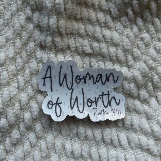 Ruth 3:11 sticker