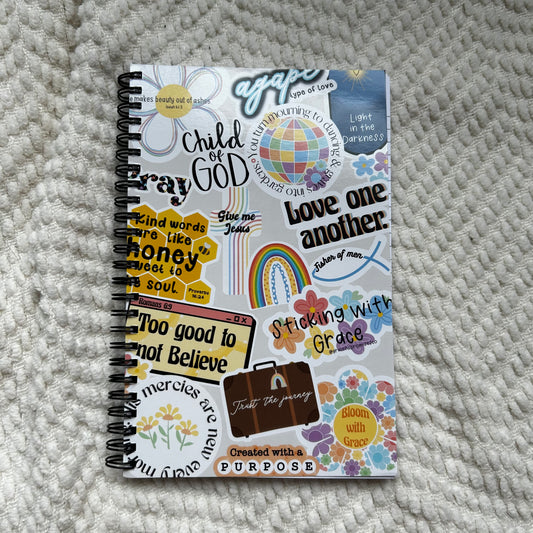 Spiral sticker Notebook