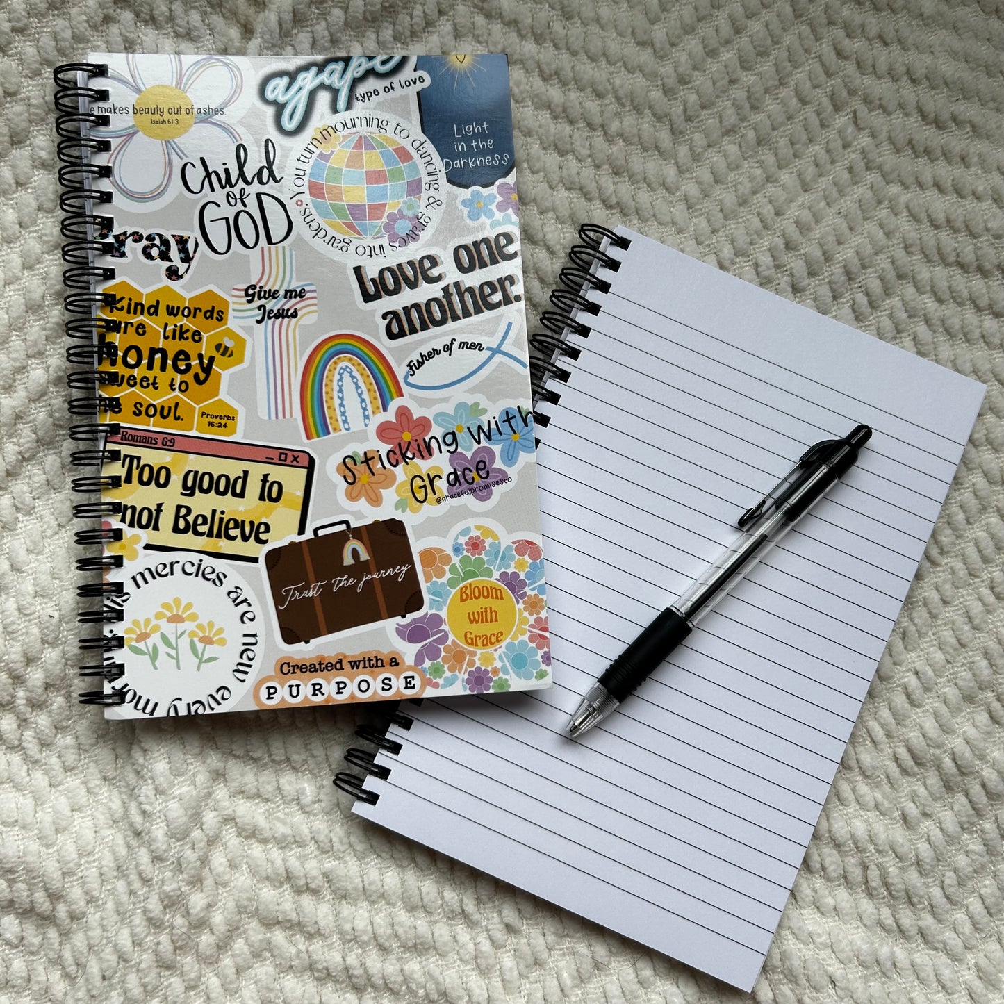 Spiral sticker Notebook