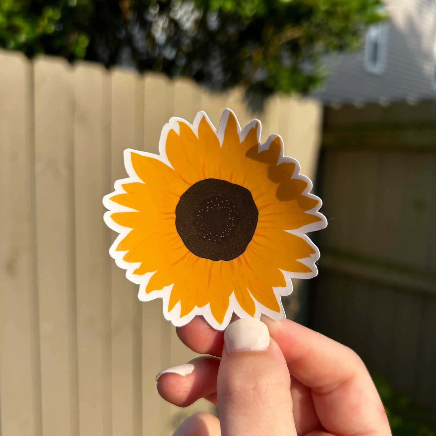 Sunflower Sticker