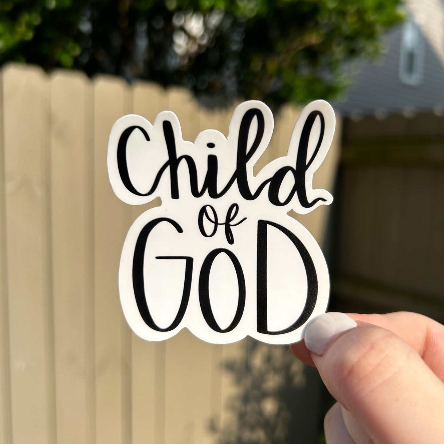 Child of God sticker